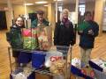 Volunteers at FSNA Stop the Grinch Holiday Food Drive